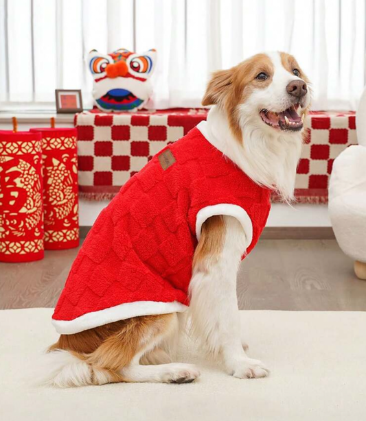 🐾 Premium Plush Fleece Dog Vest
