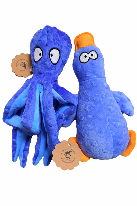 Octopus & Duck toy Set
