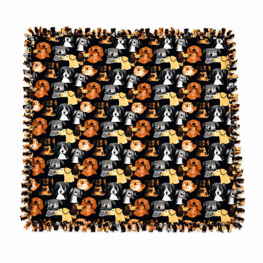 Double-Layer Fleece Dog Blanket – 1.5 × 1.5 m