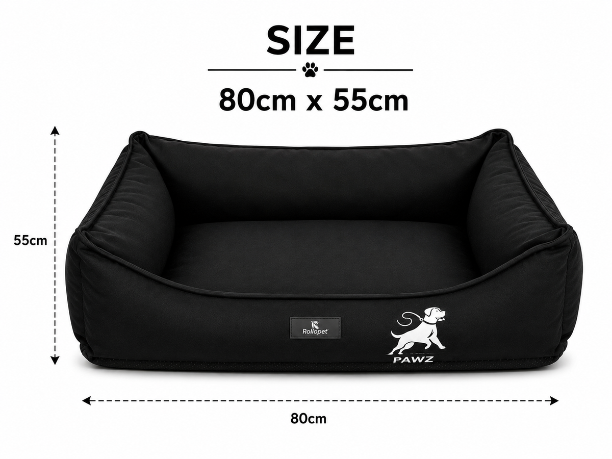 Comfort Dog Bed - Black
