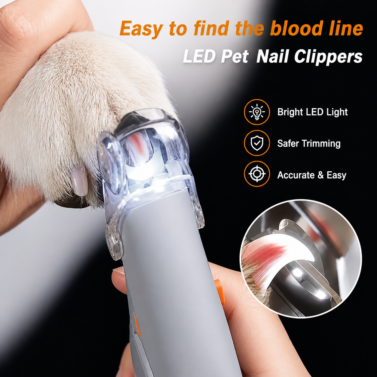 🐾 Pawz Safety Dog Nail Clipper