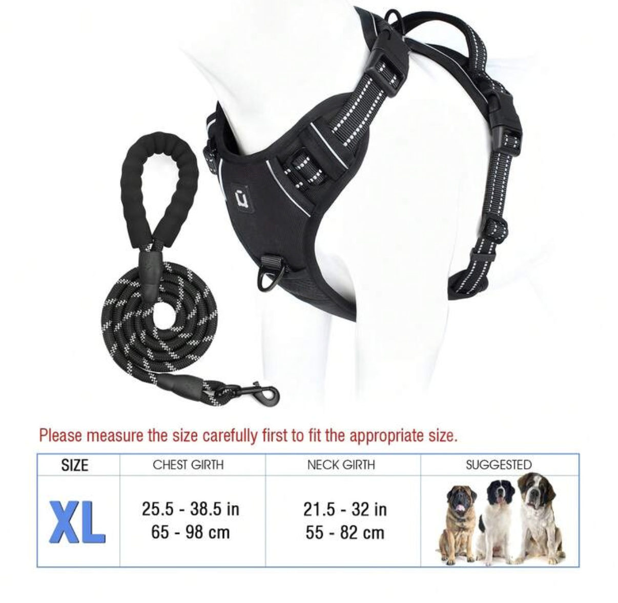 Reflective No-Pull Dog Harness