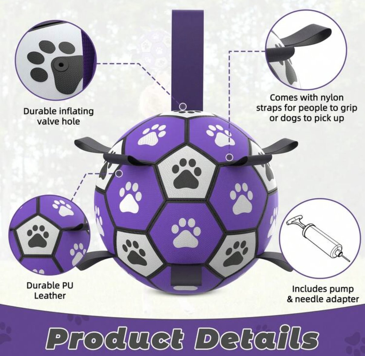 Interactive Dog Toy - Football