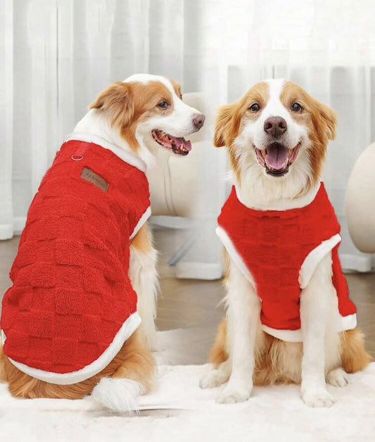 🐾 Premium Plush Fleece Dog Vest