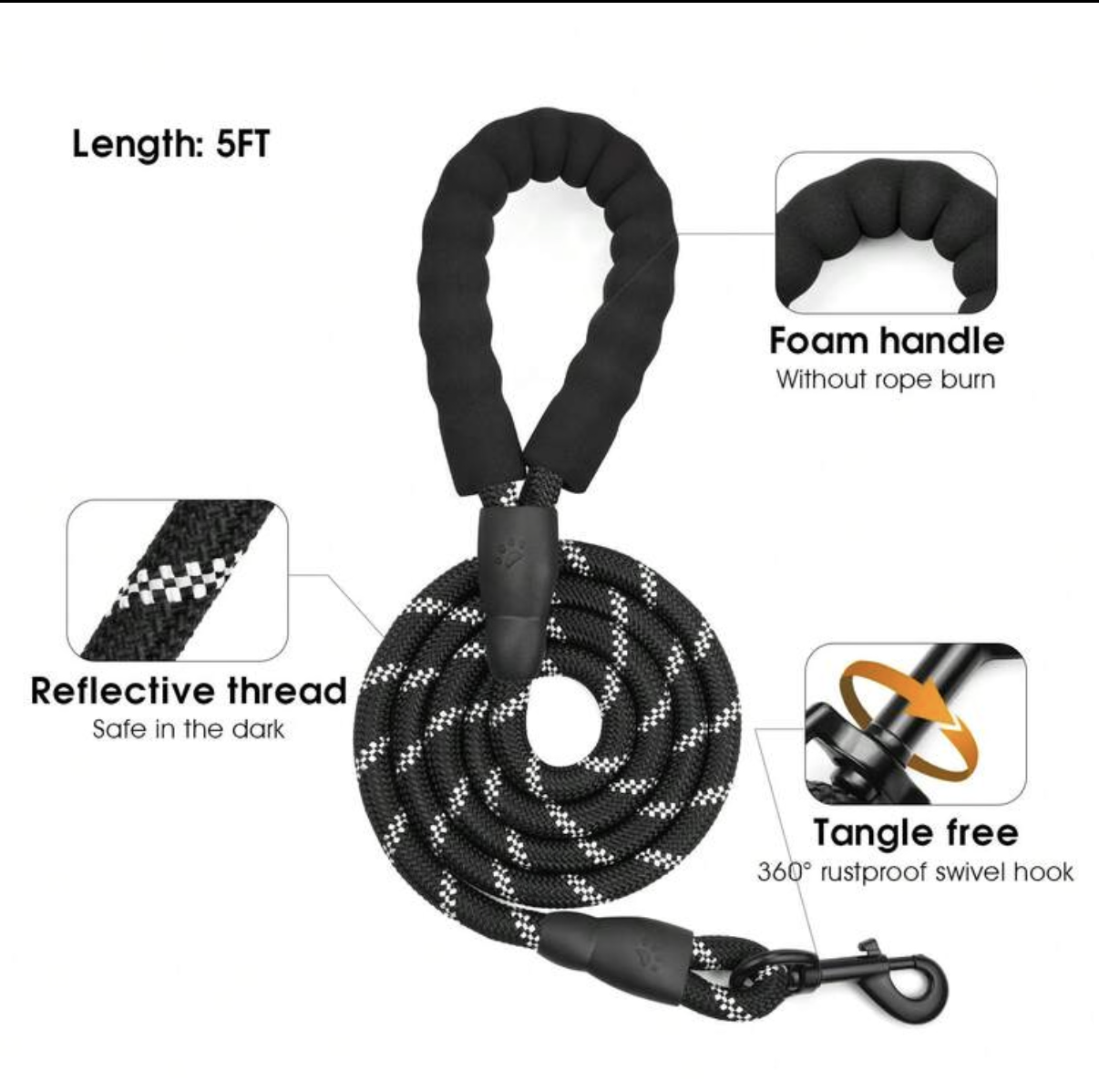 Reflective No-Pull Dog Harness