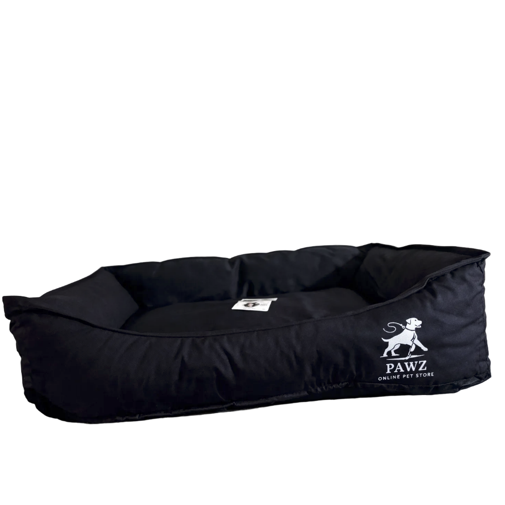 Canvas Dog Bed Large  - Black