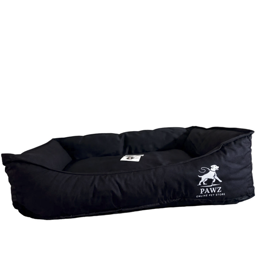 Canvas Dog Bed Large  - Black