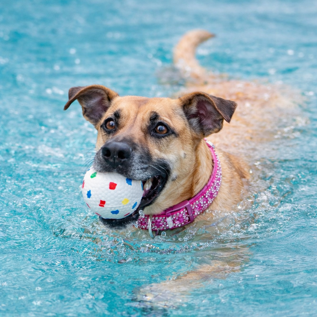 2pcs Durable Bouncy Dog Balls