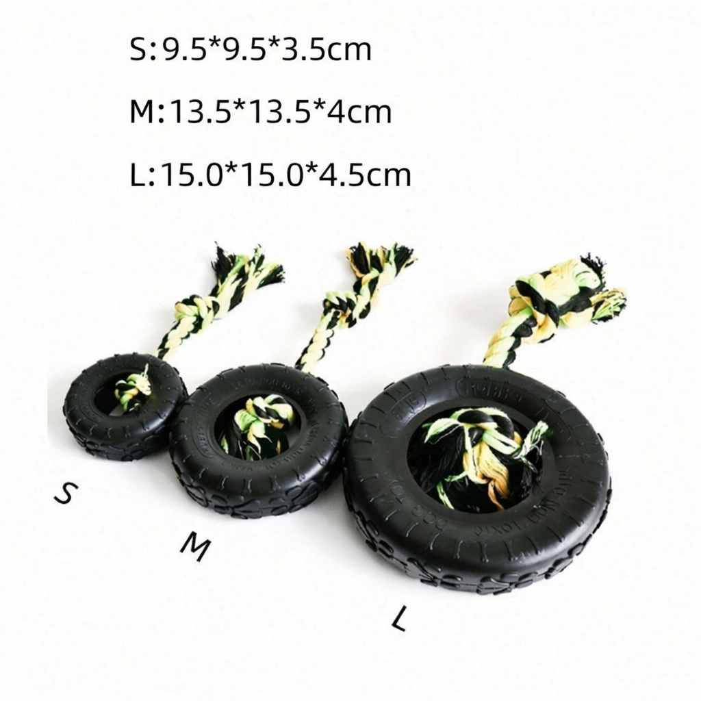 Durable Rubber Tire Toy