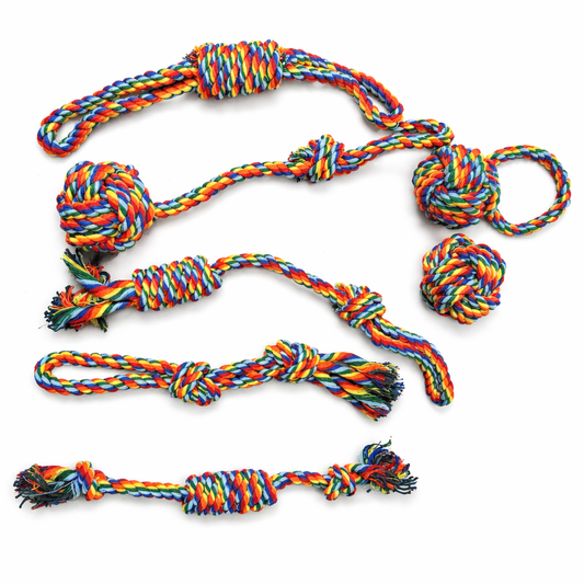 Rainbow Rope Toy Value Pack