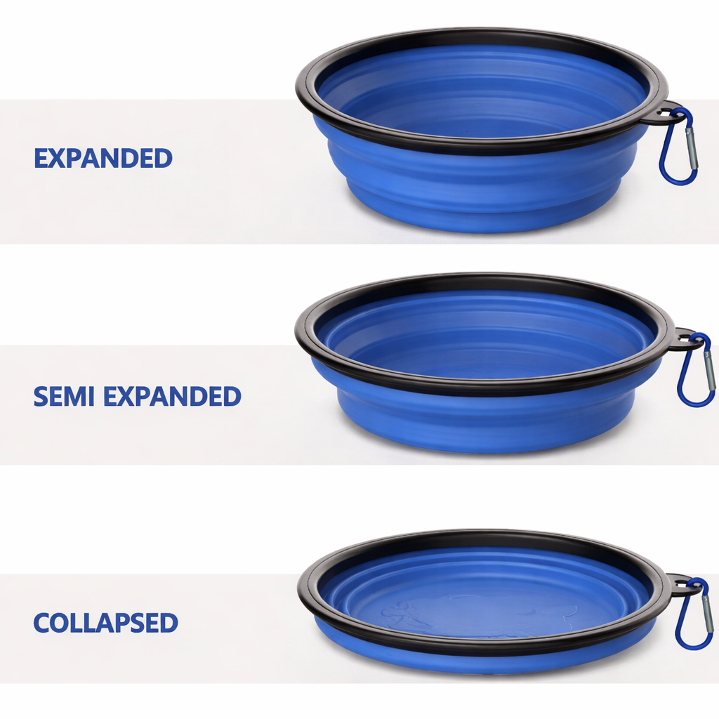 Pawz Collapsible Travel Pet Bowl
