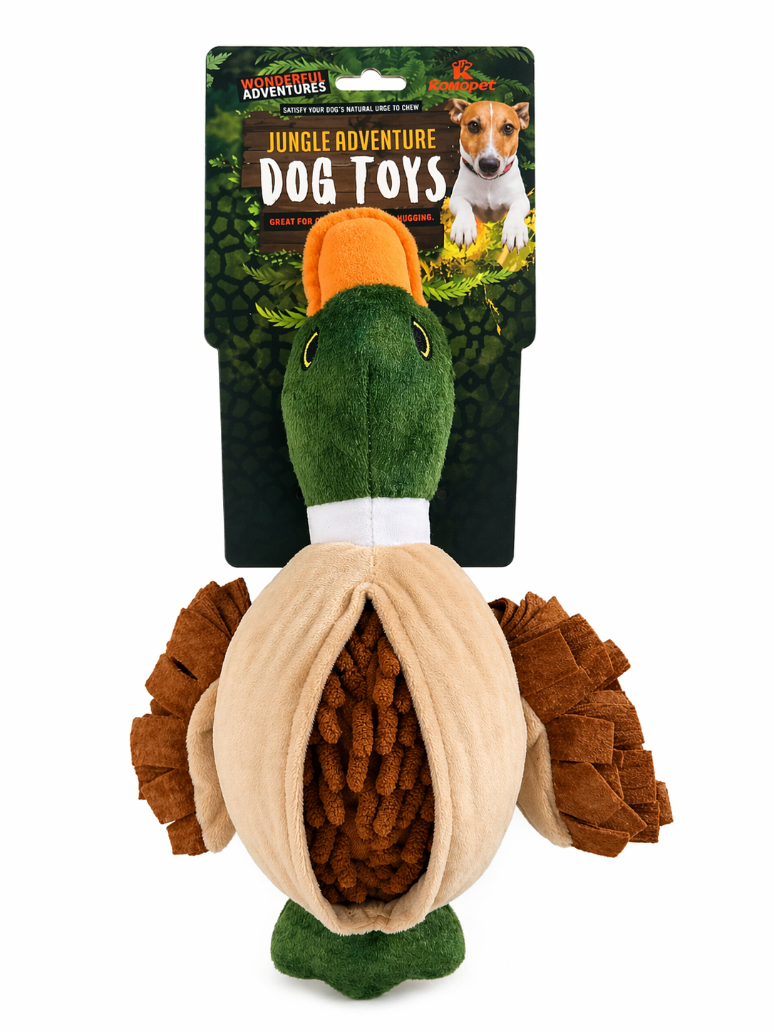 Snuffle Duck Interactive Dog Toy 🦆🐾