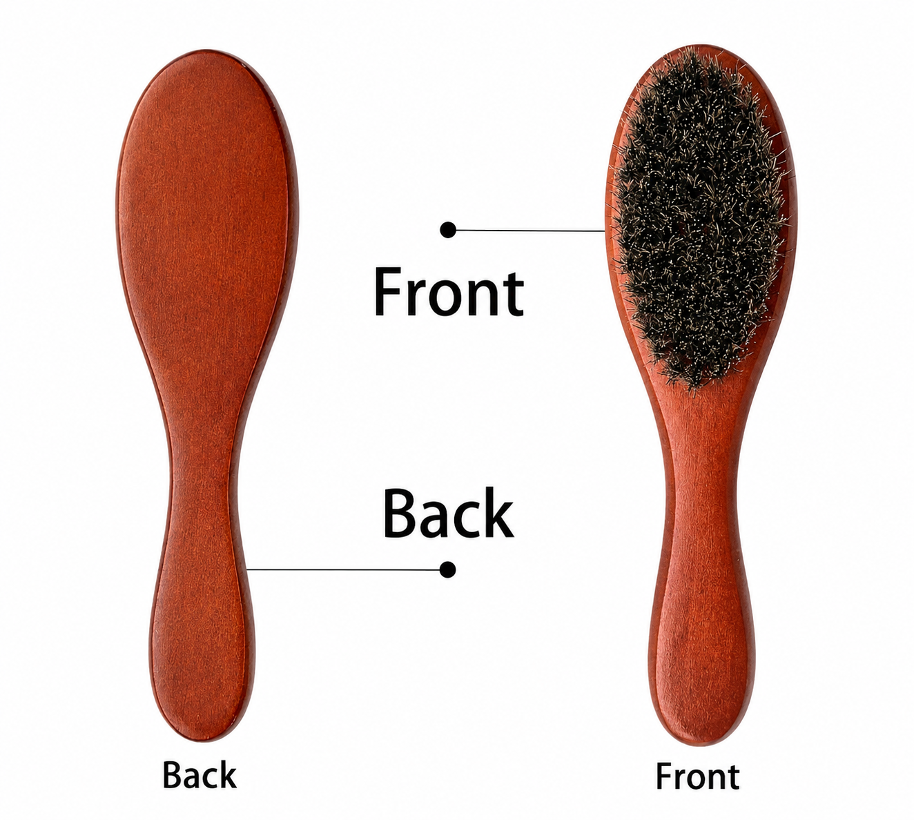 Premium Wooden Grooming Brush