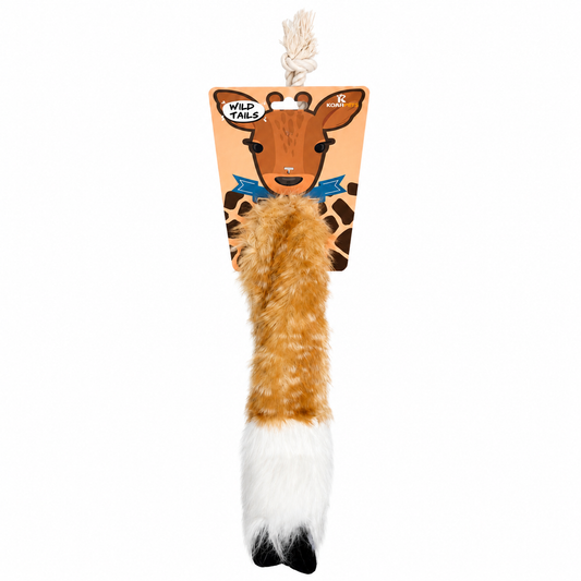 Wild Tails Plush Tail Rope Toy