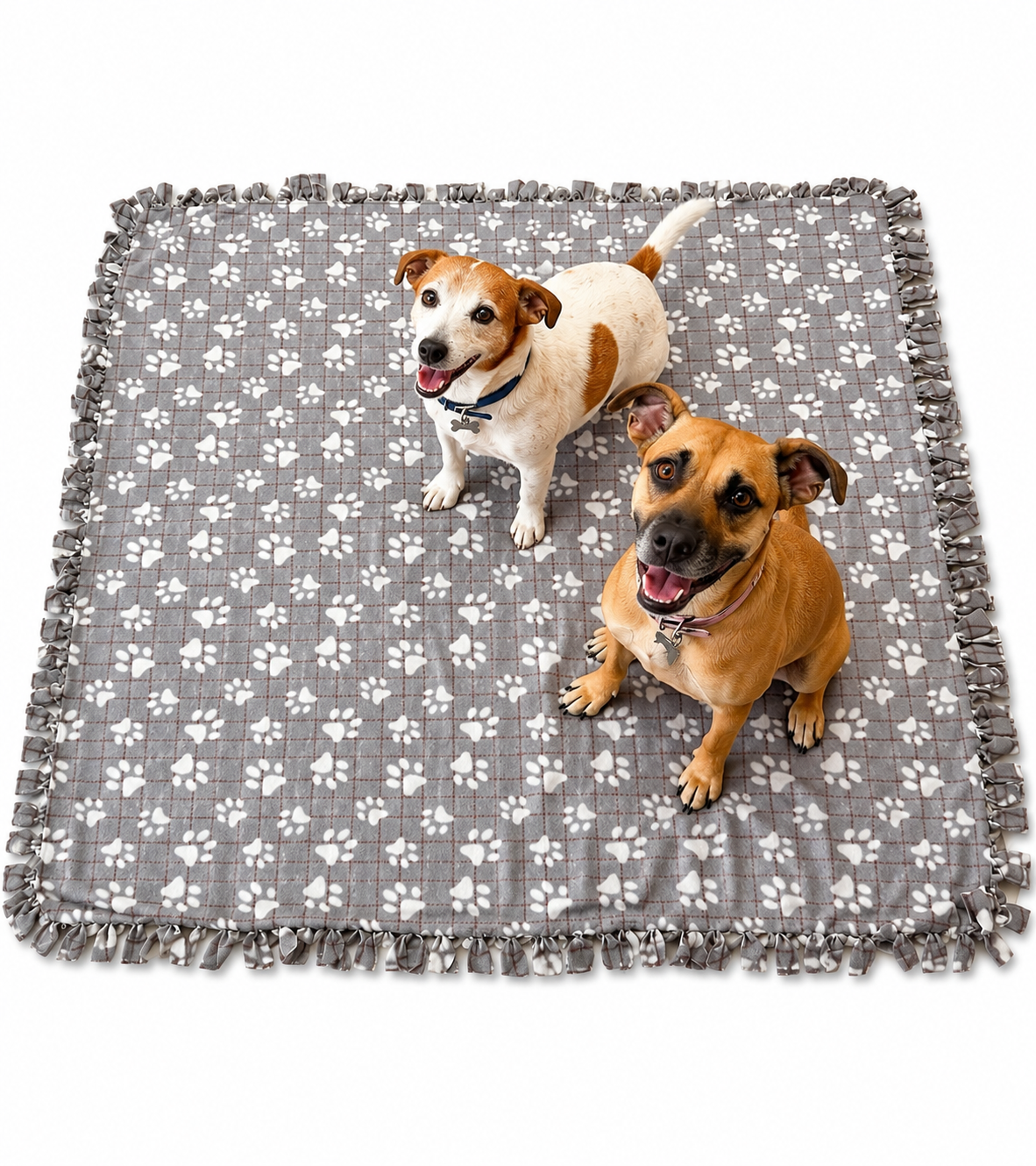 Double-Layer Fleece Dog Blanket – 1.5 × 1.5 m