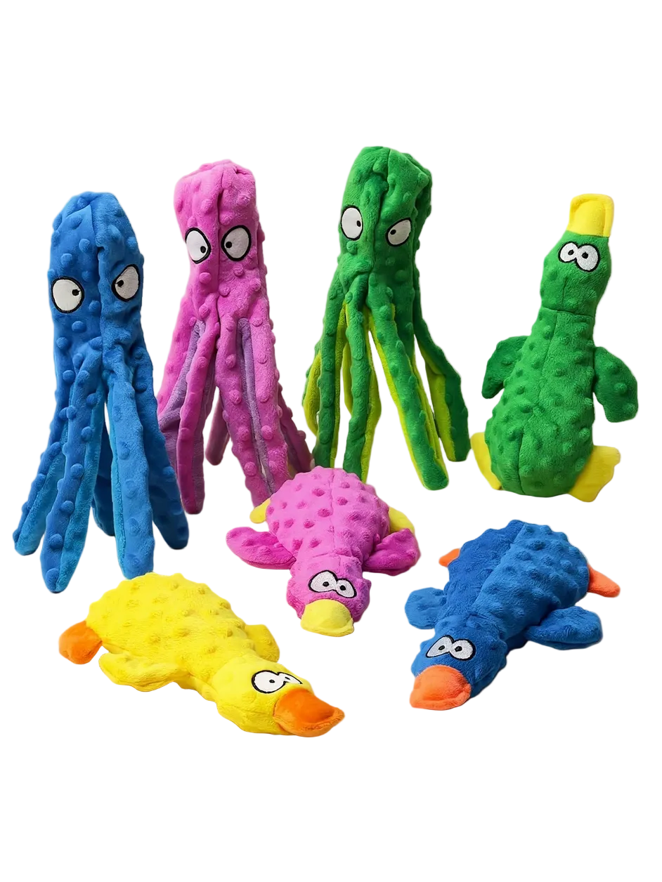 Octopus & Duck toy Set
