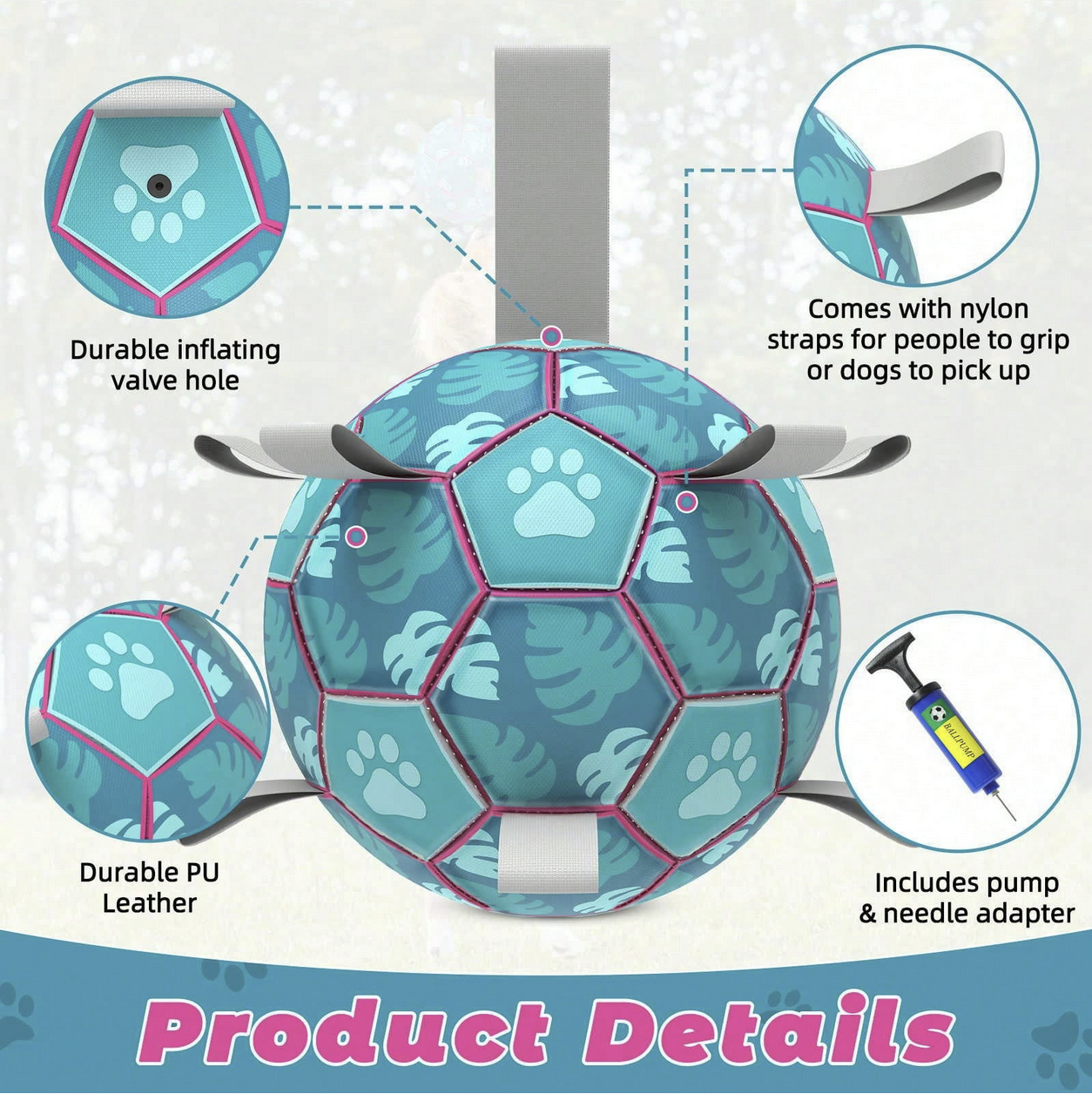 Interactive Dog Toy - Football