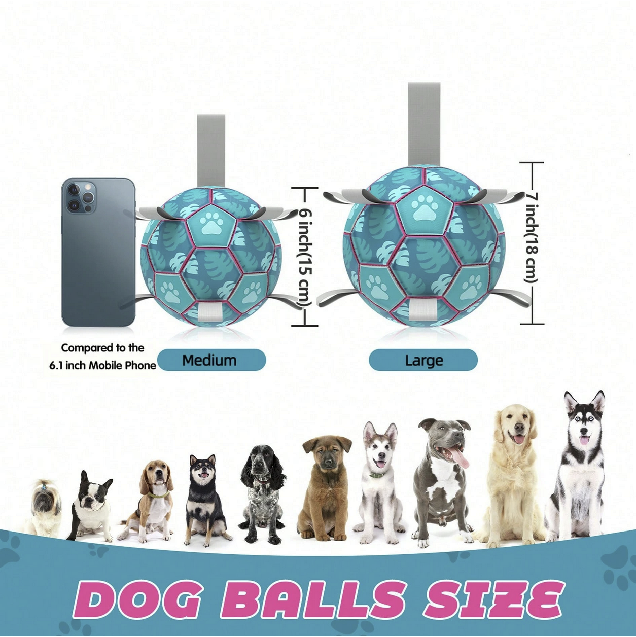 Interactive Dog Toy - Football